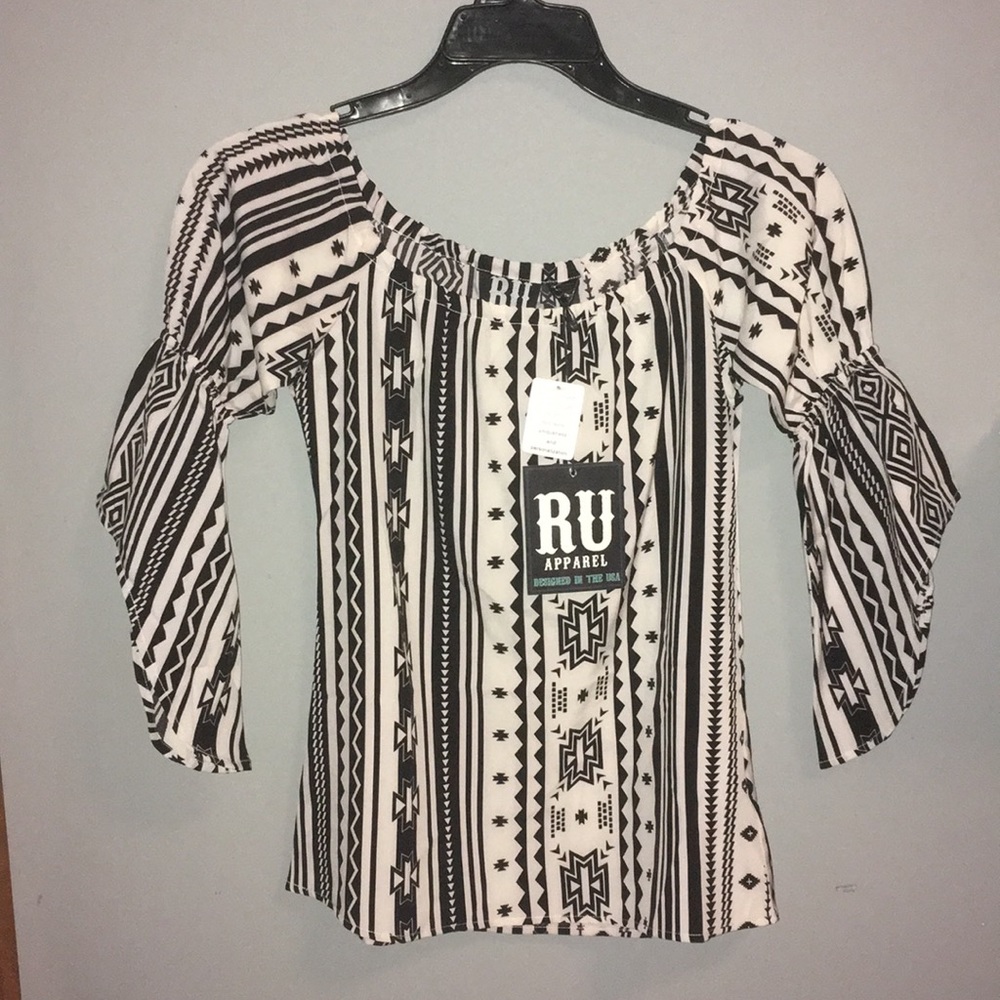 Black stripe shirt